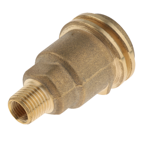 QCC1 Nut Propane Gas Fitting Adapter with 1/4inch Male Pipe Thread Heavy Duty ► Photo 1/6