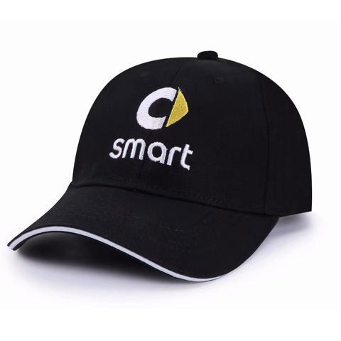 Car Cap For Mercedes Smart Fortwo Forfour 453 451 450 Crossblade City Cabrio City-Coupe Roadster Car Logo Baseball Cap Hat ► Photo 1/6