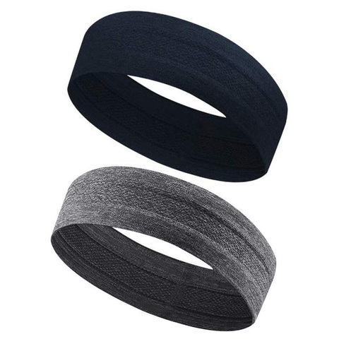 Sports Yoga Sweatband Unisex Elastic Gym Cycling Basketball Sweat Headband Women Men Fitness Breathable Safety Hair Band ► Photo 1/5