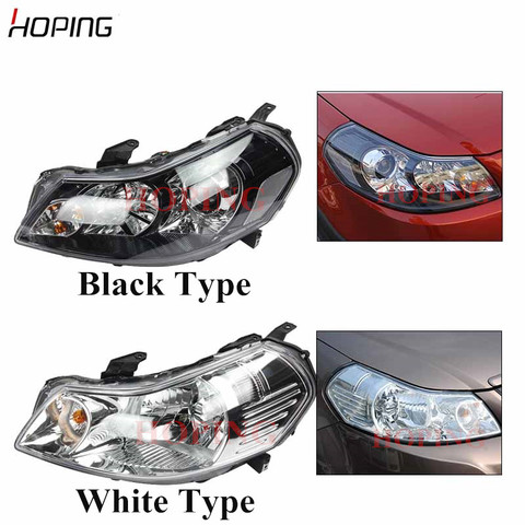 HOPING Left Right Front Bumper Headlight Head Lamp  For Suzuki SX4 2006-2016 Head Light  Head Lamp White Type Black Type ► Photo 1/6