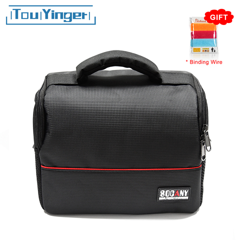 TouYinger Projector Storage Bag for X20 T4 mini Xiaomi Mijia Mini Projector support most mini projector multi-function black bag ► Photo 1/6