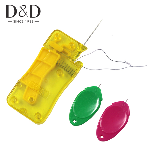3Pcs Automatic Needle Threader Plastic Wire Stitch Insert Craft Tool Hand Sewing Machine Threader DIY Sewing Accessories ► Photo 1/6