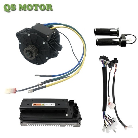 New Generation QS138 3000W Mid-Drive BLDC Motor with Controller Votol EM-150s for Electric Motorcycle ► Photo 1/1
