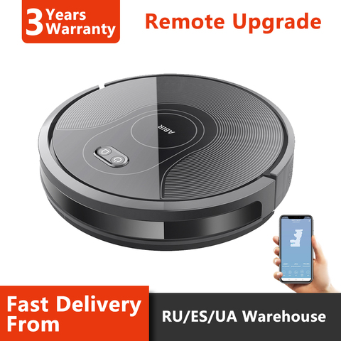 Wet and Dry Robot Vacuum Cleaner home appliance ,Smart plan, WIFI APP controlled, Auto Charge,Max Mode,ABIR X5 Cleaning Robot ► Photo 1/6