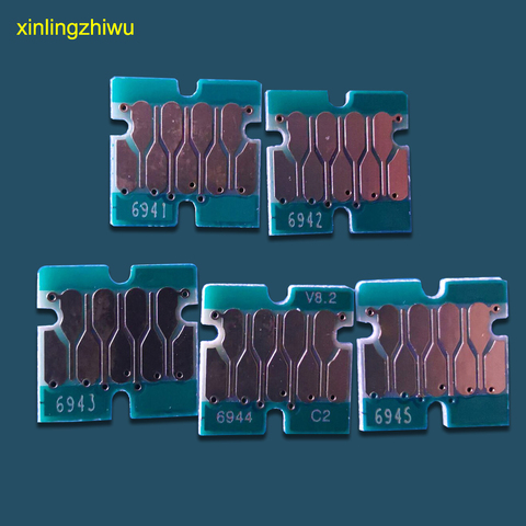 T6941-T6945 cartridge chips for epson surecolor T3200 T5200 T7200 T3000 T5000 T7000  with brand serial number ► Photo 1/3