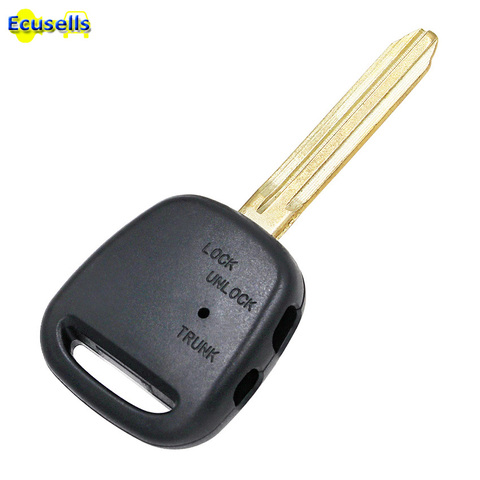 Ignition transponder blank key case shell For Toyota Remote Key Shell With 2 Button on The Side ► Photo 1/6