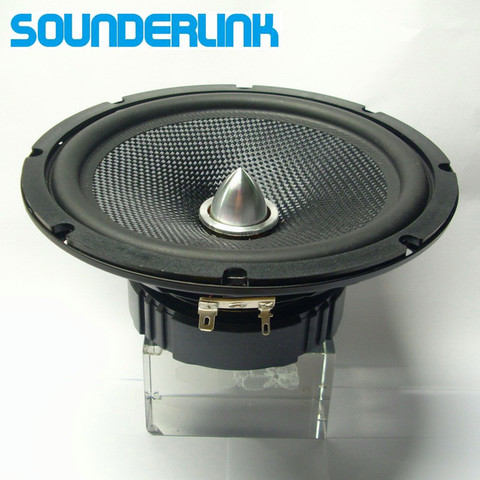 1 pcs/lot Sounderlink 6.5 inch HiFi Full Range Speaker aluminum bullet arrow tweeter unit sets kapton Cone ► Photo 1/6