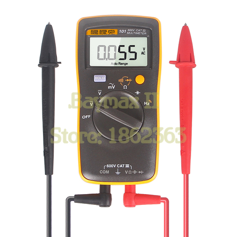 Fluke101 Auto Range Digital Multimeter for AC/DC Voltage,Resistance,Capacitance and Frequency Measurement ► Photo 1/6