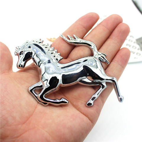 3D Metal Horse Car Window Bumper Body Sticker Badge Emblem Logo Decal Accessories Fit decoration For Ferrari ► Photo 1/5