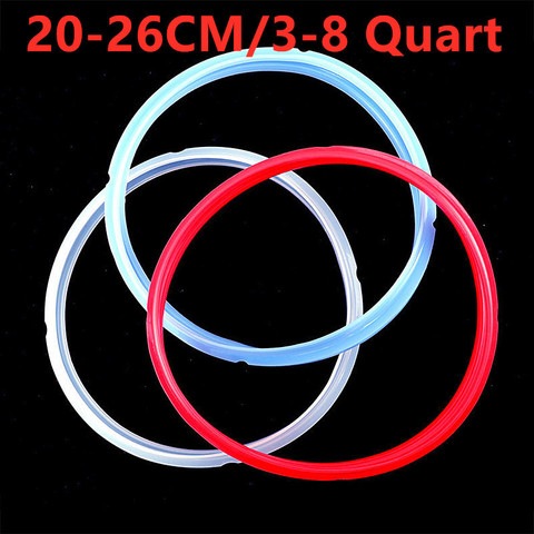 1PC New Silicone Sealing Ring 20-26CM/3-8 Quart For Instant Pot Electric Pressure Cooker Electric Pressure Cooker Sealer Parts ► Photo 1/6