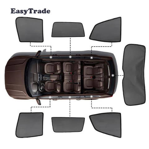 For Lexus NX300 NX201H NX300H IS200 IS250 IS300 IS300H Magnetic Car Sun shade Mesh Sunshade Side Window Sunscreen Insulation ► Photo 1/6