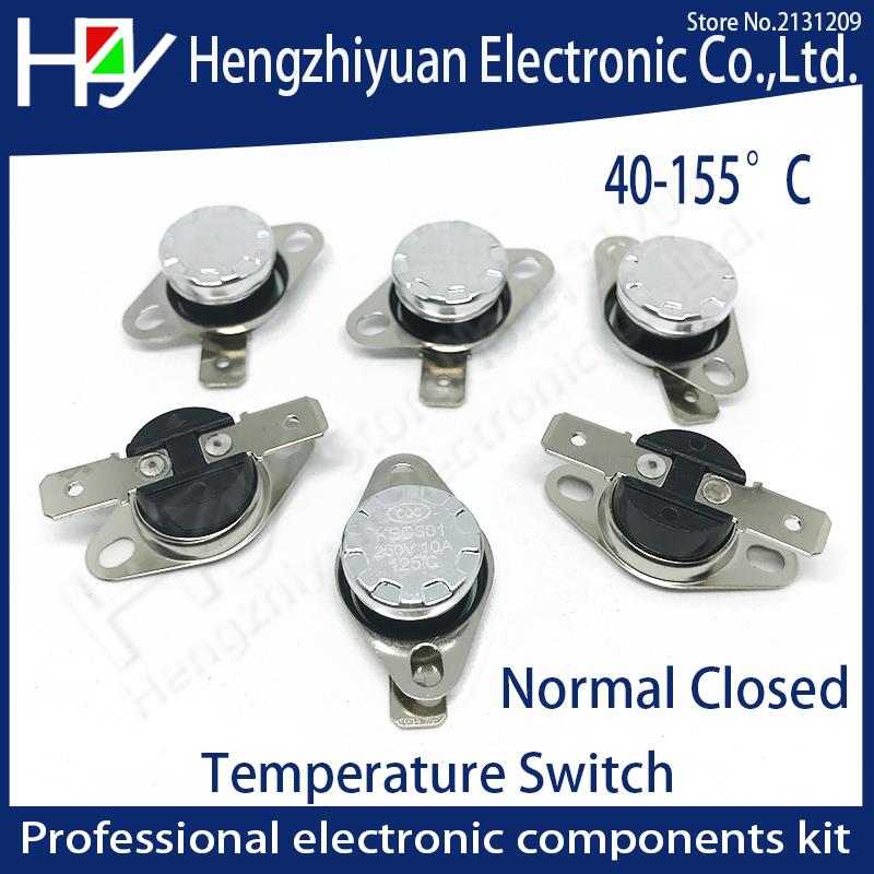 KSD301 2 X Temperature Switch Control Sensor Thermal Thermostat 55°C N.O 