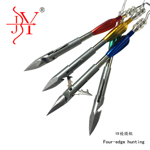 6pcs Stainless Steel Bow Fishing Slingshot Catapult Dart  Broadheads Arrowheads Hunting Shooting Tips Fishing tool ► Photo 1/1