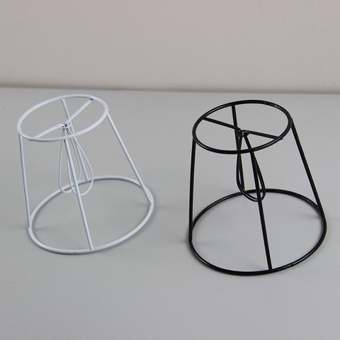 3pcs Dia12cm Iron Lampshade wire frame DIY Making Kit Set  Lampshade Frame, Clip On ► Photo 1/5