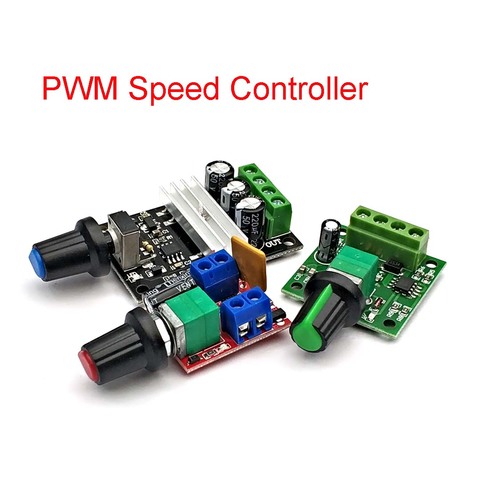 5A 90W PWM 12V DC Motor Speed Controller Module DC-DC 4.5V-35V Adjustable Speed Regulator Control Governor Switch 24V ► Photo 1/6