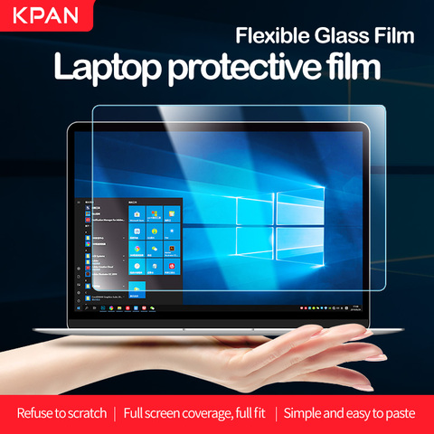 KPAN 16:9 Flexible Glass Film 15 inch Laptop Screen Protector 344*194mm for Acer Nitro 5 Lenovo Y7000 Xiaoxin 15 Dell xiaomi HP ► Photo 1/6