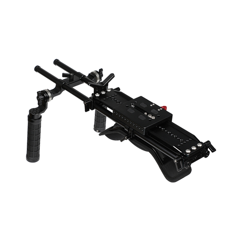 Kayulin Shoulder Mount Rig With ARRI 12 inch Dovetail Bridge Plate & Rosette Handgrip Pair For DSLR Camera / DV Camcorder ► Photo 1/6