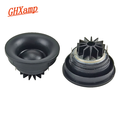 GHXAMP Speaker 25 Core 1 Inch Tweeter 4Ohm 30W Silk Film Dome Loudspeaker Neodymium Treble Speaker ABS Panel Toothed Radiator ► Photo 1/6