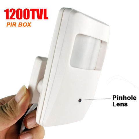Small mini 1200TVL HD 3.7mm lens Pinhole camera hidden Indoor CCTV Security Surveillance PIR Style Color Video Probe camera ► Photo 1/6