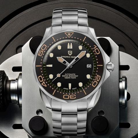 2022 New PAGANI DESIGN 007 Men's Mechanical Watches Brand Luxury Automatic Watch Men Waterproof Wristwatch  Japan NH35 Clock man ► Photo 1/6