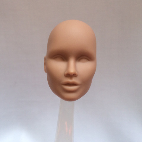 Fashion Royalty Vanessa Perrin 1:6 scale White skin blank face integrity doll head for repaint ► Photo 1/6