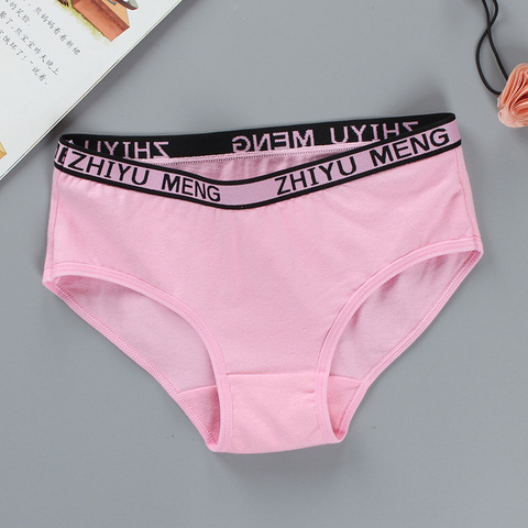 4pcs Children's Panties 8-14Years Old Teens Cotton Underwear Sport Puberty Big Teen Student Briefs ► Photo 1/6