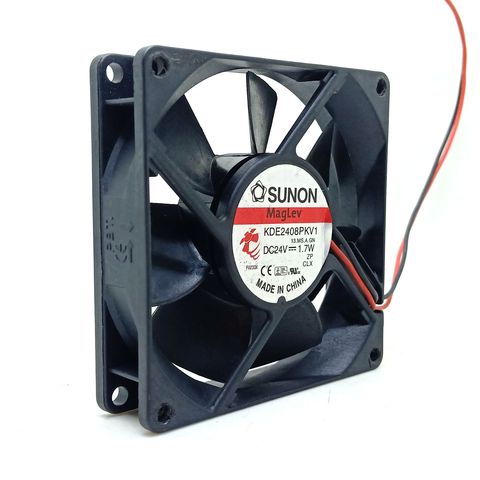 silent quiet 80mm cooling fan New For Sunon KDE2408PKV1 24V 1.7W 8020 8 cm inverter fan ► Photo 1/4