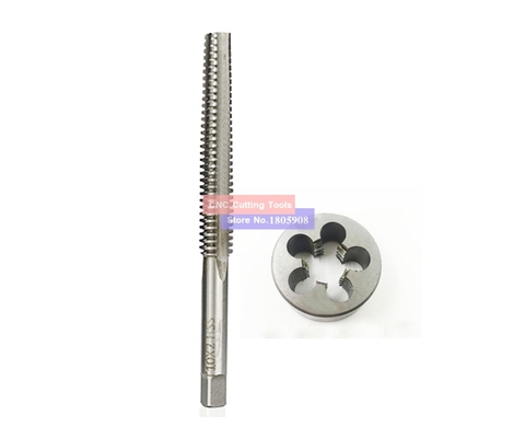 2PCS HSS Right hand Trapezoidal thread tap and Die set Tr8 Tr10 Tr12 Tr14 Tr16 Tr18 Tr20 Metric screw taps dies T8 T10 T12 T14 ► Photo 1/3