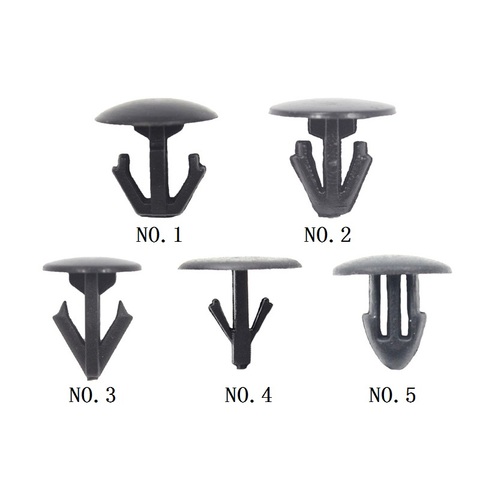 50Pcs Automotive Sealing Nail Retainer Car Weatherstrip Door Seal Sill Sealing Strip Fastener Clips Rivet ► Photo 1/6