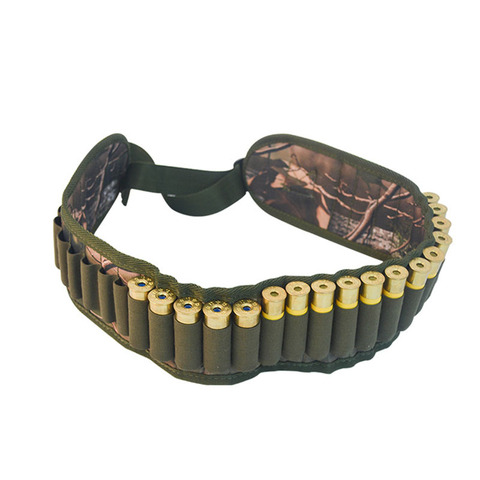 30 Rounds Tactical Bandolier 12/20 Gauge Ammo Holder  Camouflage Molle Bullet Pouch Cartridge Belt For Hunting Shooting Training ► Photo 1/6