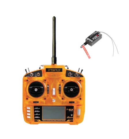 FsFly 2.4GHz 8CH DS M2 Compatible Transmitter with receiver For RC Models Drone Multicopter Spare Parts ► Photo 1/6