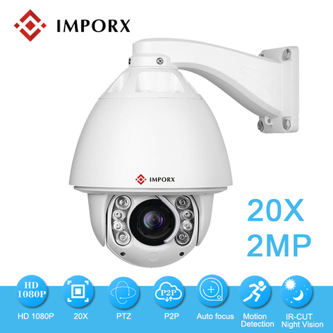 Auto Tracking 5'' PTZ IP Camera High Speed Dome Camera IP 2MP/3MP/ 2MP 20X Optical Zoom Outdoor Waterproof ONVIF CCTV CAM ► Photo 1/6