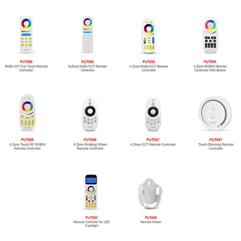 MiLight Remote 2.4G RF Wireless LED Remote RGB Controller Dimmer FUT006 FUT007 FUT088 FUT089 FUT087 FUT090 FUT092 FUT095 FUT096 ► Photo 1/6