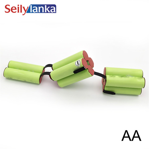 AA 2500mAh for Philips 12V battery pack FC6162 Handheld vacuum cleaner ► Photo 1/6