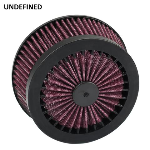 Motorcycle Air Cleaner Intake Filter Replacement Element For Harley Touring FLSTN Dyna/FXR 93-17 FLST FXDLS filtro aire moto ► Photo 1/6