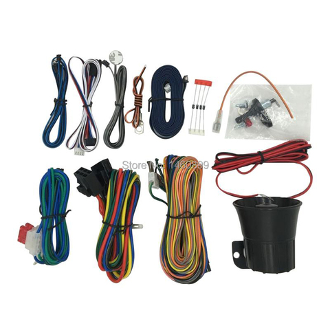 A91 Complete harness, cables, wires For Russian Engine Start Starline A91 2-way car alarm system ► Photo 1/1