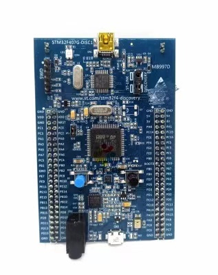 Free shipping STM32 Discovery Board kit Cortex-m4 STM32 Development Board St-link v2 Stm32f4discovery Stm32f4 sensor ► Photo 1/1