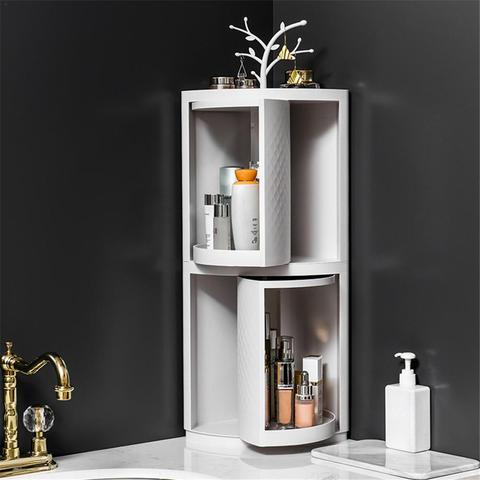 Bathroom Corner Storage Shelves Wall Mounted Rack Shampoo