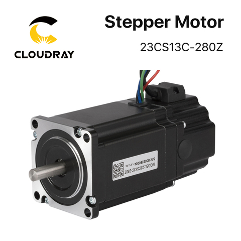 Nema 23 Stepper Motor 115mm 1.3Nm 2.8A 2 Phase Stepper Motor with Brake 4-lead for 3D printer CNC Laser Grind Foam Plasma Cut ► Photo 1/6