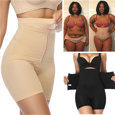 Women Shapewear Tummy Control Panties Slimming Underwear Waist Trainer Body Shaper Butt Lifter Modeling Strap High Waist Girdle ► Photo 1/6