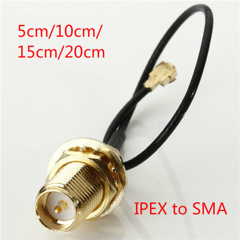 10 cm/15 cm/20 cm 1 o 2 pezzi Cavo adattatore per antenna IPX/U.FL/U-FL su RPSMA