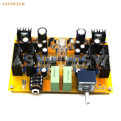 HV4 Headphone amplifier Base on Lehmann core circuit PCB/DIY Kit/Finished board ► Photo 1/6