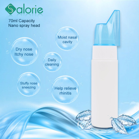 70ML Nasal Wash Cleaner Nose Cleaning Adults Children Nose Protector Neti Pot Avoid Allergic Rhinitis ► Photo 1/6