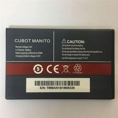 For CUBOT MANITO Battery Batterie Bateria Batterij Accumulator 3.8V 2350mAh ► Photo 1/3