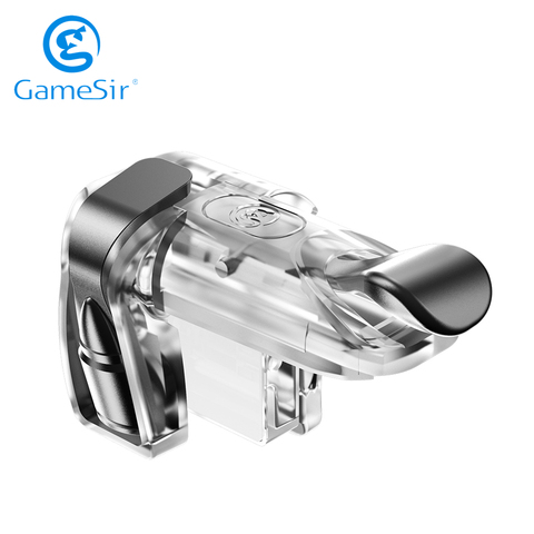 GameSir F2 Shooting Trigger Button Clips Fire Button Aim Key for iOS and Android Phone PUBG Call of Duty CODM ► Photo 1/4