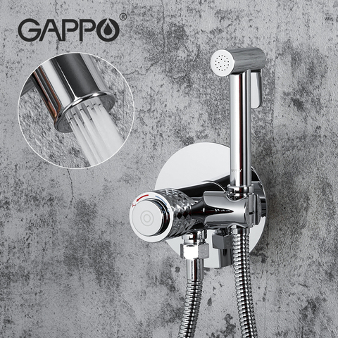 GAPPO Bathroom Faucet Bidet Shower Solid Brass Bidet Faucet Muslim Ducha Hygienic Shower Hot Cold Water Mixer Tap Toilet Faucet ► Photo 1/6