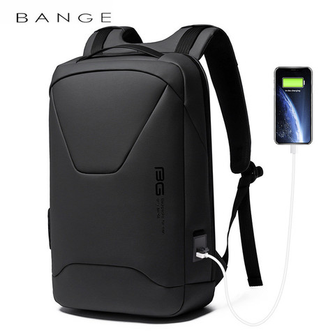 BANGE New Men Anti Theft Waterproof Laptop Backpack 15.6 Inch Daily Work Business Backpack School back pack mochila for Male ► Photo 1/6