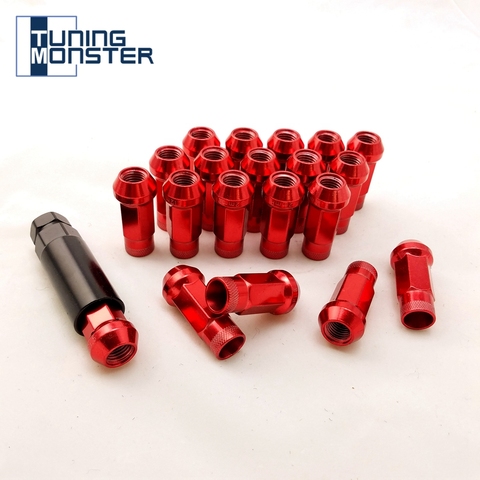 Tuning Monster 20 Pcs Muteki SR48 Steel Wheel Lug Nuts Length 48mm M12x1.5/M12x1.25 ► Photo 1/6