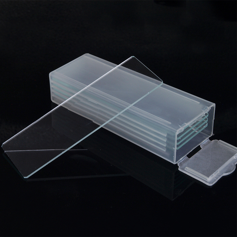 5Pcs 1mm Thickness Cavity Glass Coverslips Single Concave Microscope Glass Slides Reusable Laboratory Blank Sample Cover Glass ► Photo 1/3