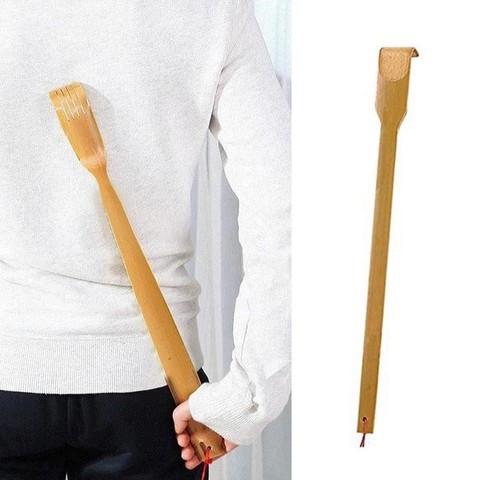 Durable Bamboo Massager Back Scratcher Wooden Scratching Backscratcher Massager Health Products ► Photo 1/6